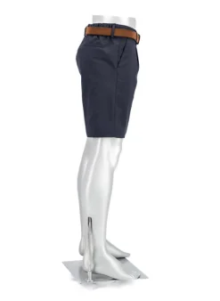 ALBERTO Bermudashorts, Wide Fit, Baumwolle, navy^ Ceramica|Hosen