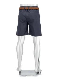 ALBERTO Bermudashorts, Wide Fit, Baumwolle, navy^ Ceramica|Hosen
