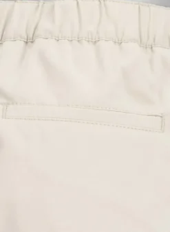 ALBERTO Bermudashorts, Wide Fit, Baumwolle, hellbeige^ Ceramica|Hosen