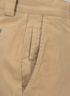 ALBERTO Bundfaltenhose Mike, Pima Baumwolle cropped, beige^ Hosen