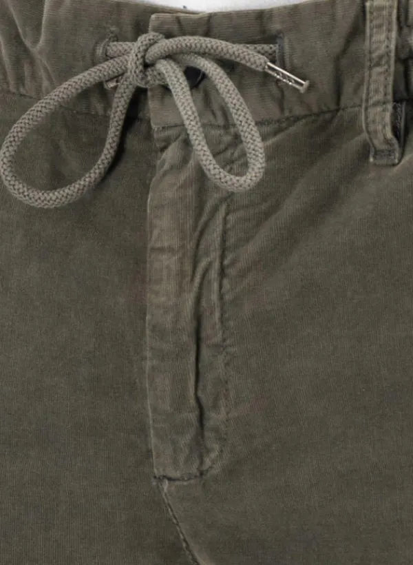 ALBERTO Cargohose John, Slim Fit, Cord, militärgrün^ Cord|Hosen