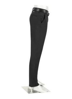 ALBERTO Ceramica®, Lou-J, Regular Fit, Mikrofaser-Stretch, anthrazit meliert^ Hosen|Ceramica