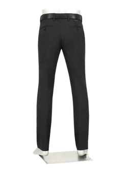ALBERTO Ceramica®, Lou-J, Regular Fit, Mikrofaser-Stretch, anthrazit meliert^ Hosen|Ceramica