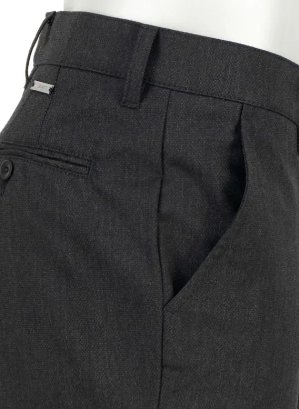 ALBERTO Ceramica®, Lou-J, Regular Fit, Mikrofaser-Stretch, anthrazit meliert^ Hosen|Ceramica