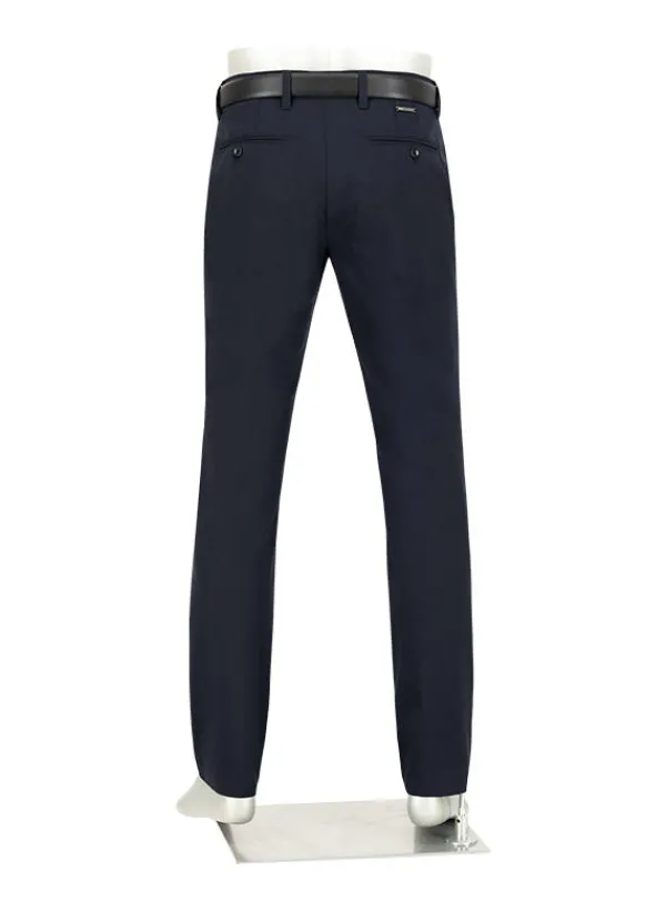 ALBERTO Ceramica®, Lou-J, Regular Fit, Mikrofaser-Stretch, navy^ Hosen|Ceramica