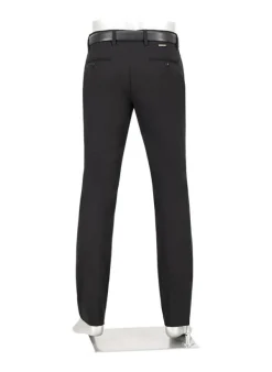 ALBERTO Ceramica®, Lou-J, Regular Fit, Mikrofaser-Stretch, schwarz^ Hosen|Ceramica
