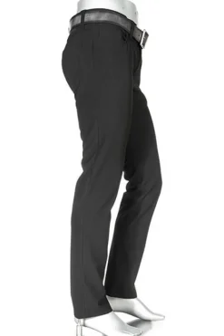ALBERTO Ceramica®, Pipe, Regular Fit, Mikrofaser-Viskose, schwarz^ Ceramica|Hosen