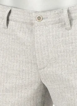 ALBERTO Ceramica®, Rob, Slim Fit, Woll-Mix, hellgrau meliert^ Hosen