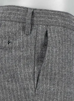 ALBERTO Ceramica®, Rob, Slim Fit, Woll-Mix, braungrau meliert^ Ceramica|Hosen