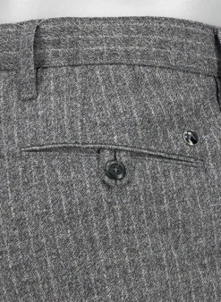 ALBERTO Ceramica®, Rob, Slim Fit, Woll-Mix, braungrau meliert^ Ceramica|Hosen