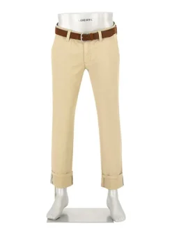 ALBERTO Chino Bike, Regular Fit, Baumwoll-Stretch, hellbeige^ Chino|Bike