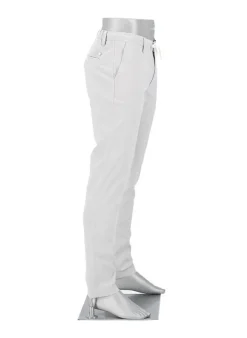 ALBERTO Chino Jump, Slim Fit, Baumwolle-Leinen, creme gemustert^ Alles Weiss|Hosen