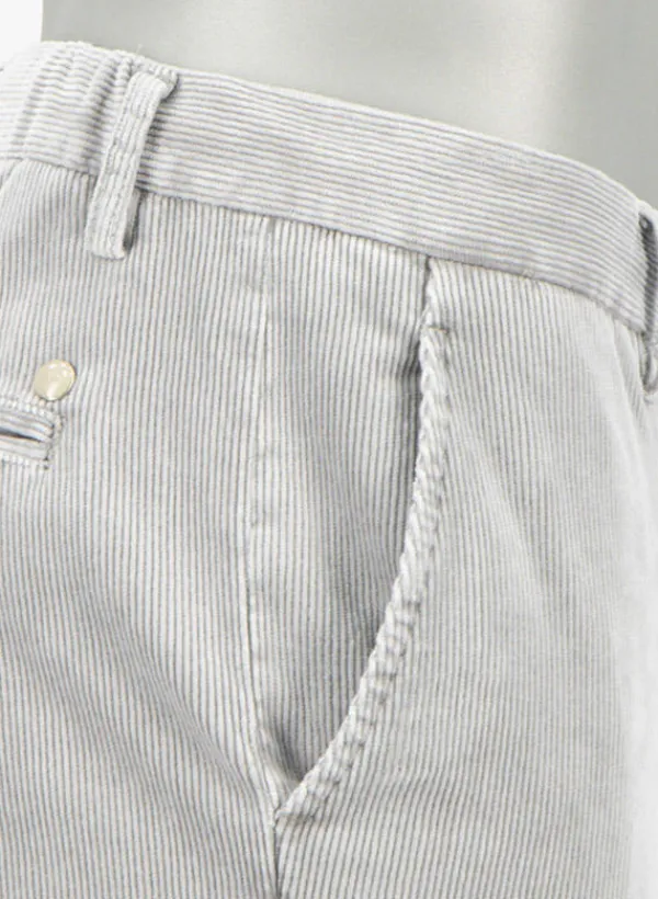 ALBERTO Chino Jump, Slim Fit, Cord, hellgrau^ Chino|Cord