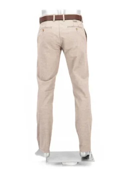 ALBERTO Chino Lou, Regular Fit, Baumwolle, beige meliert^ Chino|Hosen