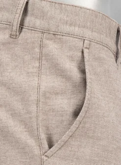 ALBERTO Chino Lou, Regular Fit, Baumwolle, beige meliert^ Chino|Hosen