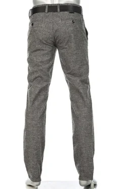 ALBERTO Chino Lou, Regular Fit, Baumwolle T400®, grau meliert^ Chino|Hosen