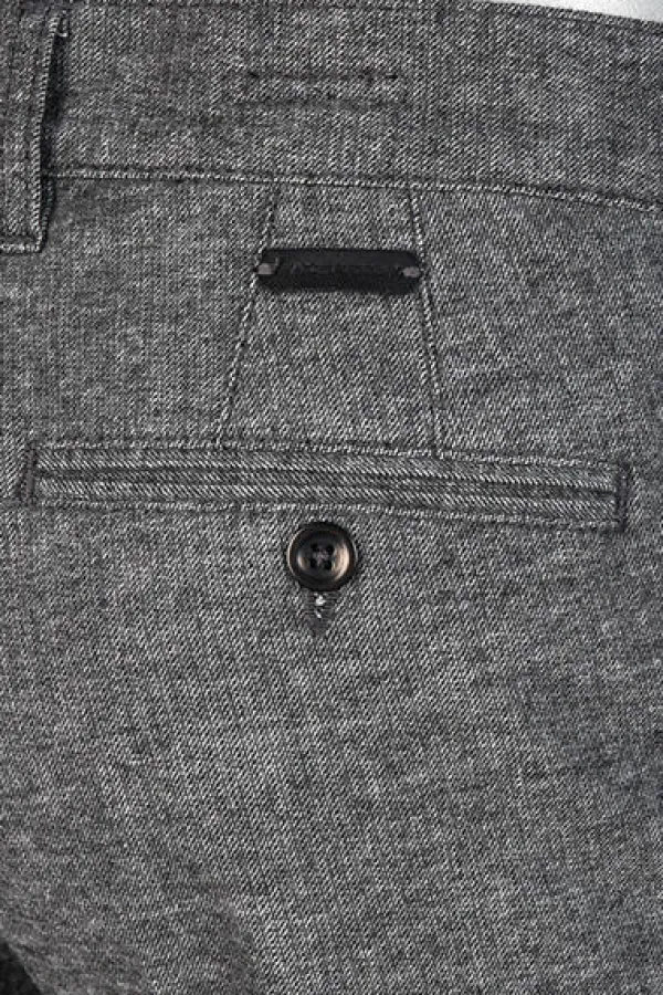 ALBERTO Chino Lou, Regular Fit, Baumwolle T400®, grau meliert^ Chino|Hosen