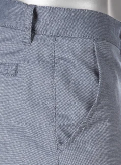 ALBERTO Chino Lou, Regular Fit, Baumwolle, navy meliert^ Smart Cotton|Hosen