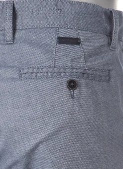 ALBERTO Chino Lou, Regular Fit, Baumwolle, navy meliert^ Smart Cotton|Hosen