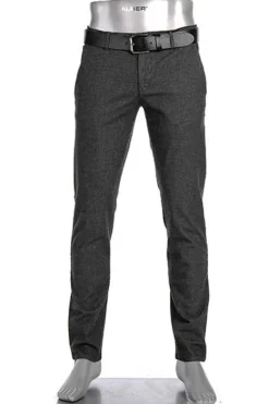 ALBERTO Chino Lou, Regular Fit, Baumwolle, grau meliert^ Chino|Hosen
