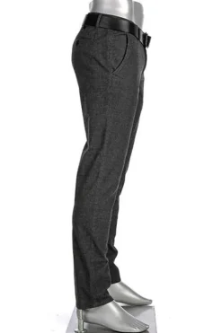 ALBERTO Chino Lou, Regular Fit, Baumwolle, grau meliert^ Chino|Hosen