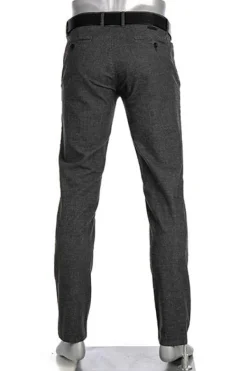 ALBERTO Chino Lou, Regular Fit, Baumwolle, grau meliert^ Chino|Hosen