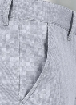 ALBERTO Chino Lou, Regular Fit, Baumwolle, hellgrau meliert^ Hosen|Chino