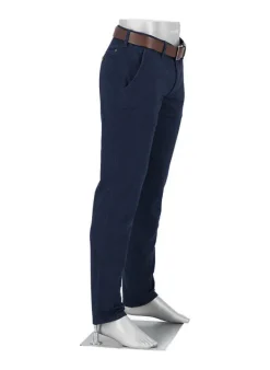 ALBERTO Chino Lou, Regular Fit, Baumwolle, nachtblau meliert^ Chino|Hosen