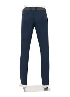 ALBERTO Chino Lou, Regular Fit, Baumwoll-Stretch, navy^ Hosen|Chino