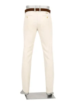 ALBERTO Chino Lou, Regular Fit, Baumwolle-Leinen, beige^ Chino|Hosen