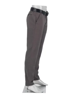 ALBERTO Chino Lou, Regular Fit, Baumwolle, navy-braun meliert^ Chino|Hosen