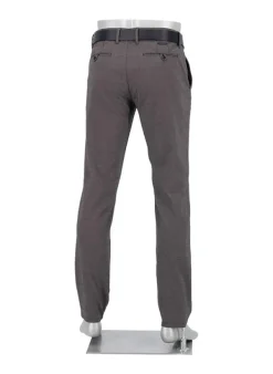 ALBERTO Chino Lou, Regular Fit, Baumwolle, navy-braun meliert^ Chino|Hosen