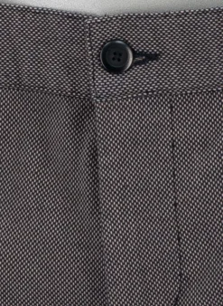 ALBERTO Chino Lou, Regular Fit, Baumwolle, navy-braun meliert^ Chino|Hosen