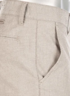 ALBERTO Chino Lou, Regular Fit, Baumwolle, beige meliert^ Smart Cotton|Hosen