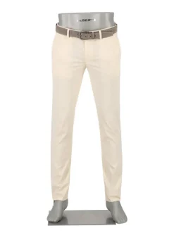ALBERTO Chino Lou, Regular Fit, Baumwoll-Stretch, hellgelb^ Hosen|Chino