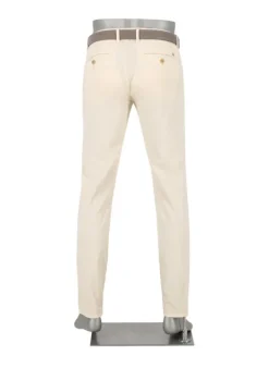 ALBERTO Chino Lou, Regular Fit, Baumwoll-Stretch, hellgelb^ Hosen|Chino