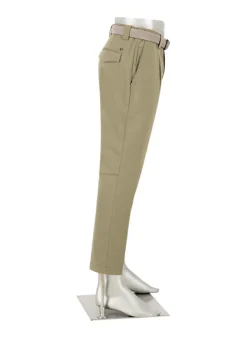 ALBERTO Chino Mike-C, Ceramica®, cropped, militärgrün^ Ceramica|Hosen