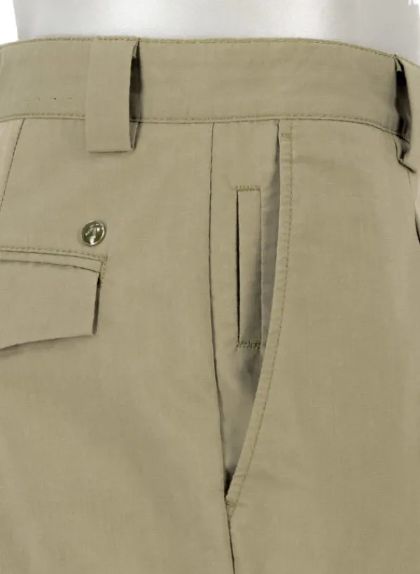 ALBERTO Chino Mike-C, Ceramica®, cropped, militärgrün^ Ceramica|Hosen