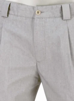 ALBERTO Chino Mike-C, Ceramica®, cropped, grau^ Ceramica|Hosen