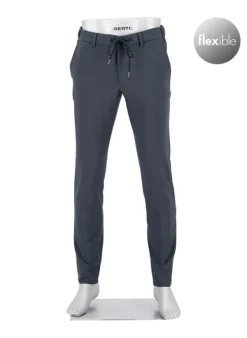 ALBERTO Chino Mover, Slim Fit, Mikrofaser, dunkelgrau^ Chino|Hosen