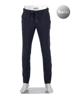 ALBERTO Chino Mover, Slim Fit, Mikrofaser, schwarz^ Chino|Hosen