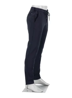 ALBERTO Chino Mover, Slim Fit, Mikrofaser, schwarz^ Chino|Hosen
