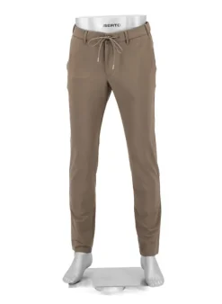 ALBERTO Chino Mover, Slim Fit, Mikrofaser, braun^ Chino|Hosen