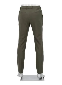 ALBERTO Chino Mover, Slim Fit, Mikrofaser, militärgrün^ Chino|Hosen