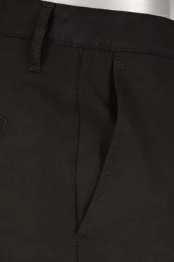 ALBERTO Chino Rob, Slim Fit, Baumwolle, schwarz^ Chino|Hosen