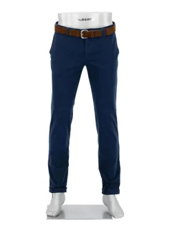 ALBERTO Chino Rob, Slim Fit, Baumwolle-Tencel™, navy^ Chino|Hosen