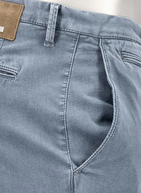 ALBERTO Chino Rob, Slim Fit, Baumwolle-Tencel™, blau^ Chino|Hosen