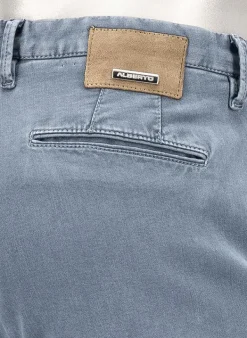 ALBERTO Chino Rob, Slim Fit, Baumwolle-Tencel™, blau^ Chino|Hosen