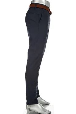 ALBERTO Chino Rob, Slim Fit, Baumwolle, dunkelblau^ Chino|Hosen