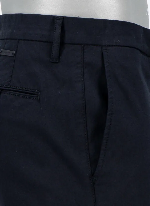 ALBERTO Chino Rob, Slim Fit, Baumwolle, nachtblau^ Chino|Hosen